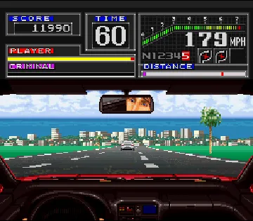 Super H.Q. - Criminal Chaser (Japan) screen shot game playing